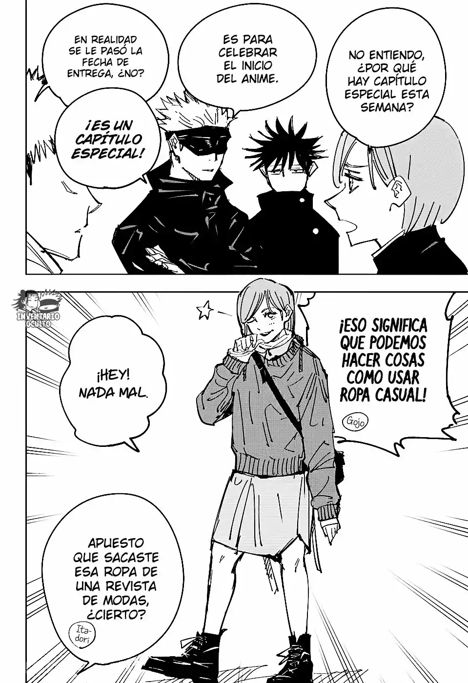 Página 3 — Jujutsu Kaisen Capítulo 129.5