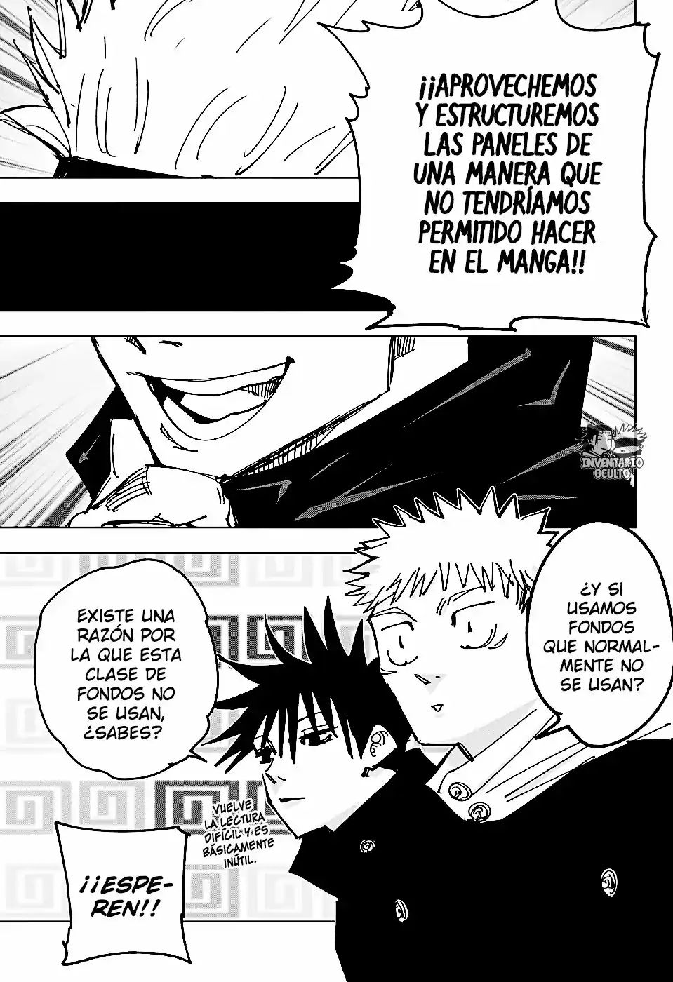 Página 4 — Jujutsu Kaisen Capítulo 129.5