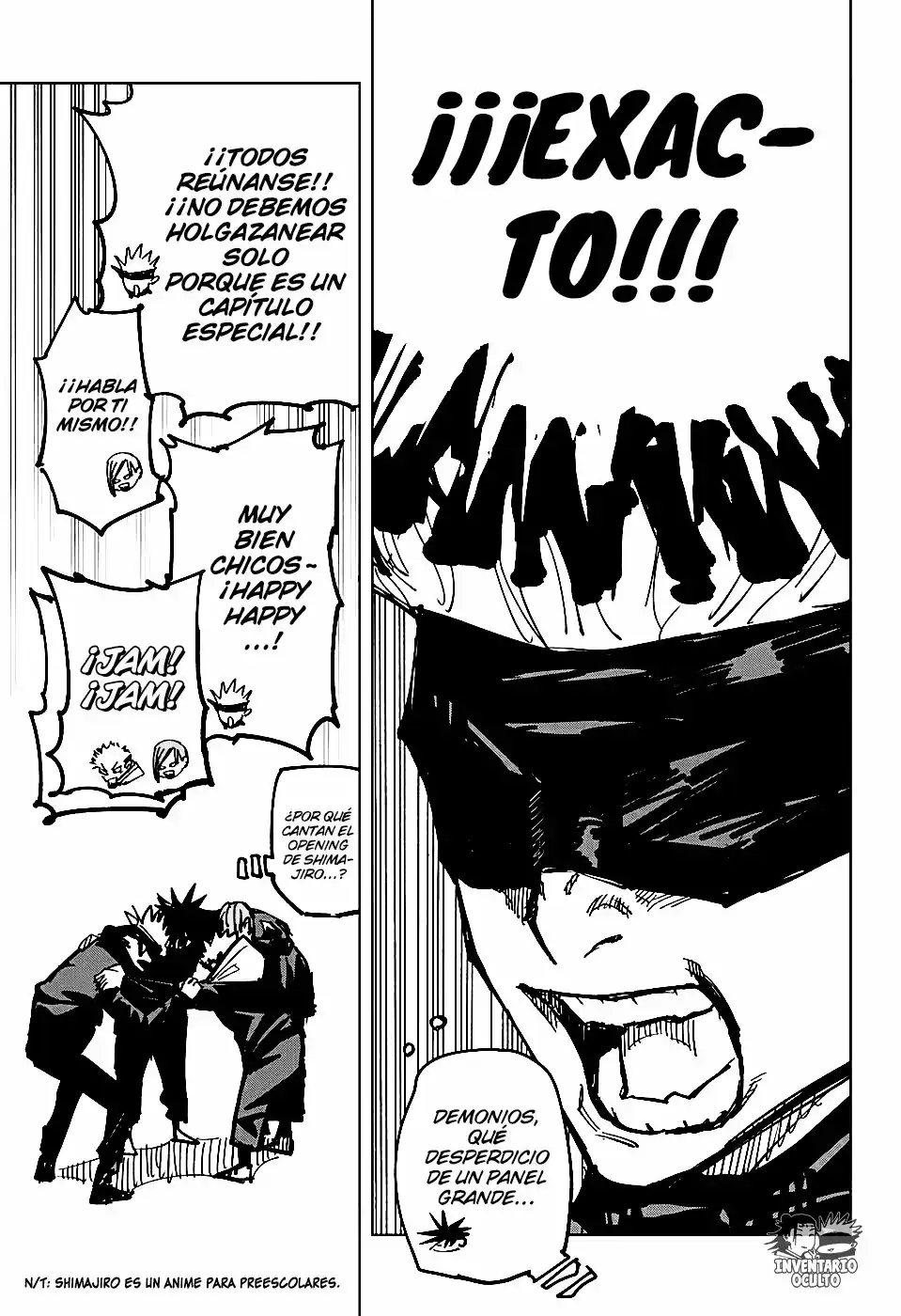 Página 7 — Jujutsu Kaisen Capítulo 129.5