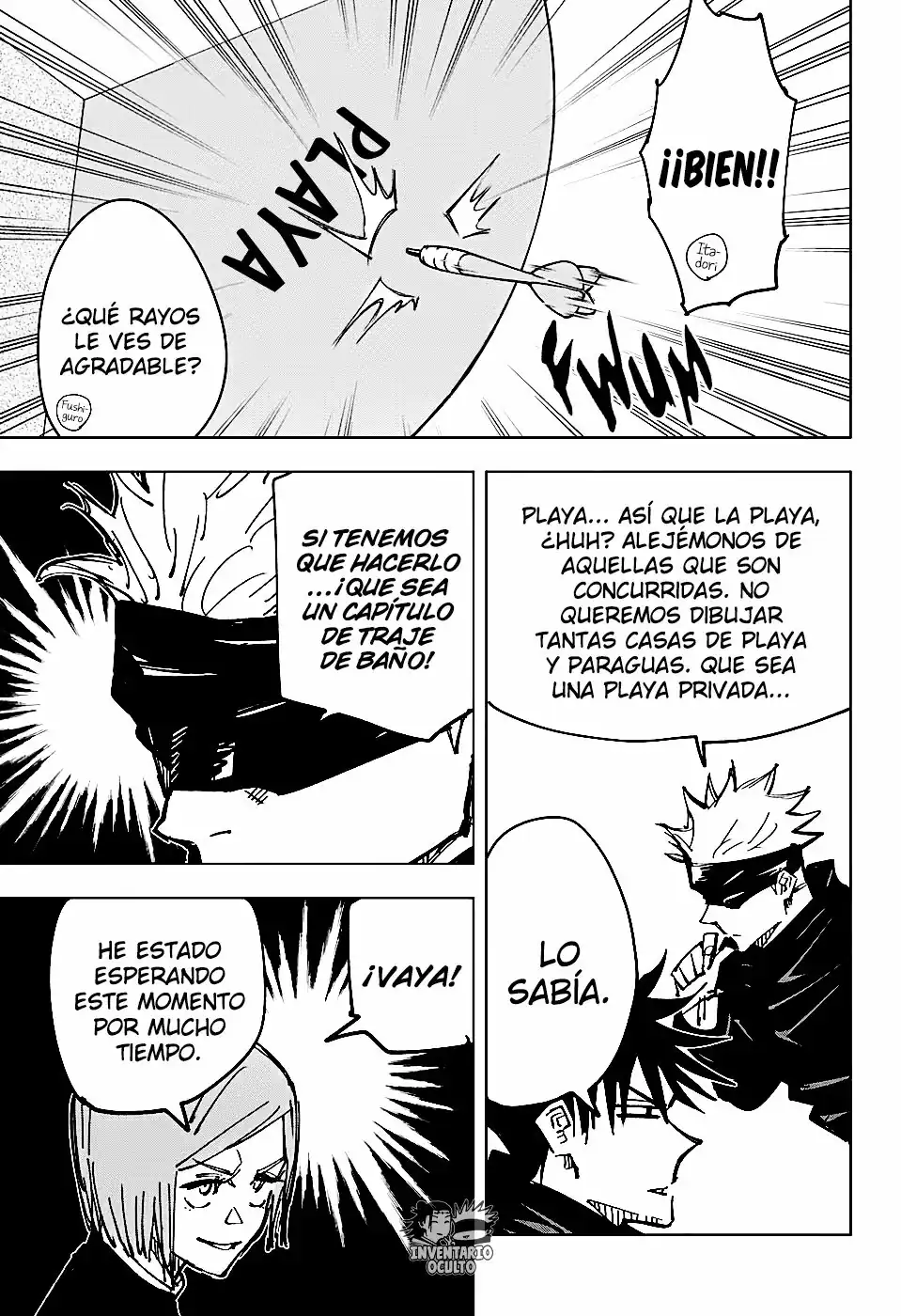 Página 9 — Jujutsu Kaisen Capítulo 129.5