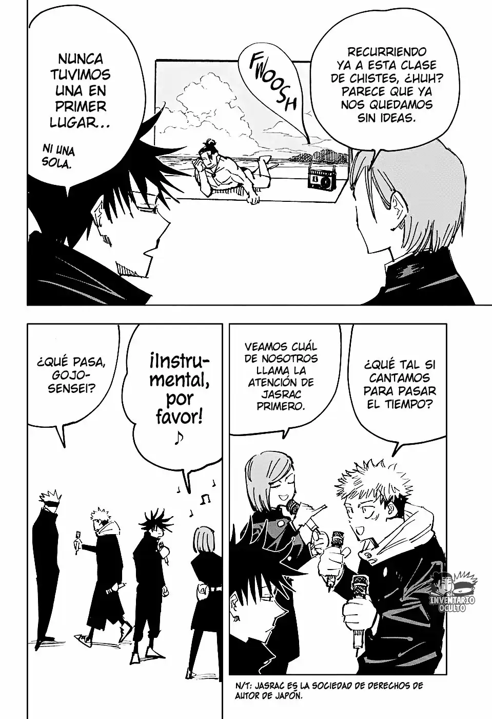Página 11 — Jujutsu Kaisen Capítulo 129.5