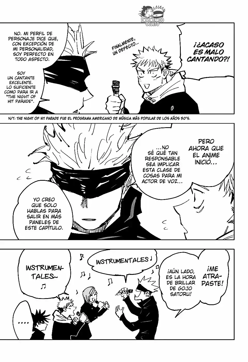 Página 12 — Jujutsu Kaisen Capítulo 129.5