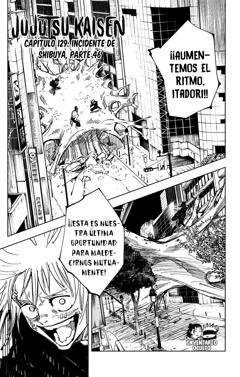Página 2 — Jujutsu Kaisen Capítulo 129