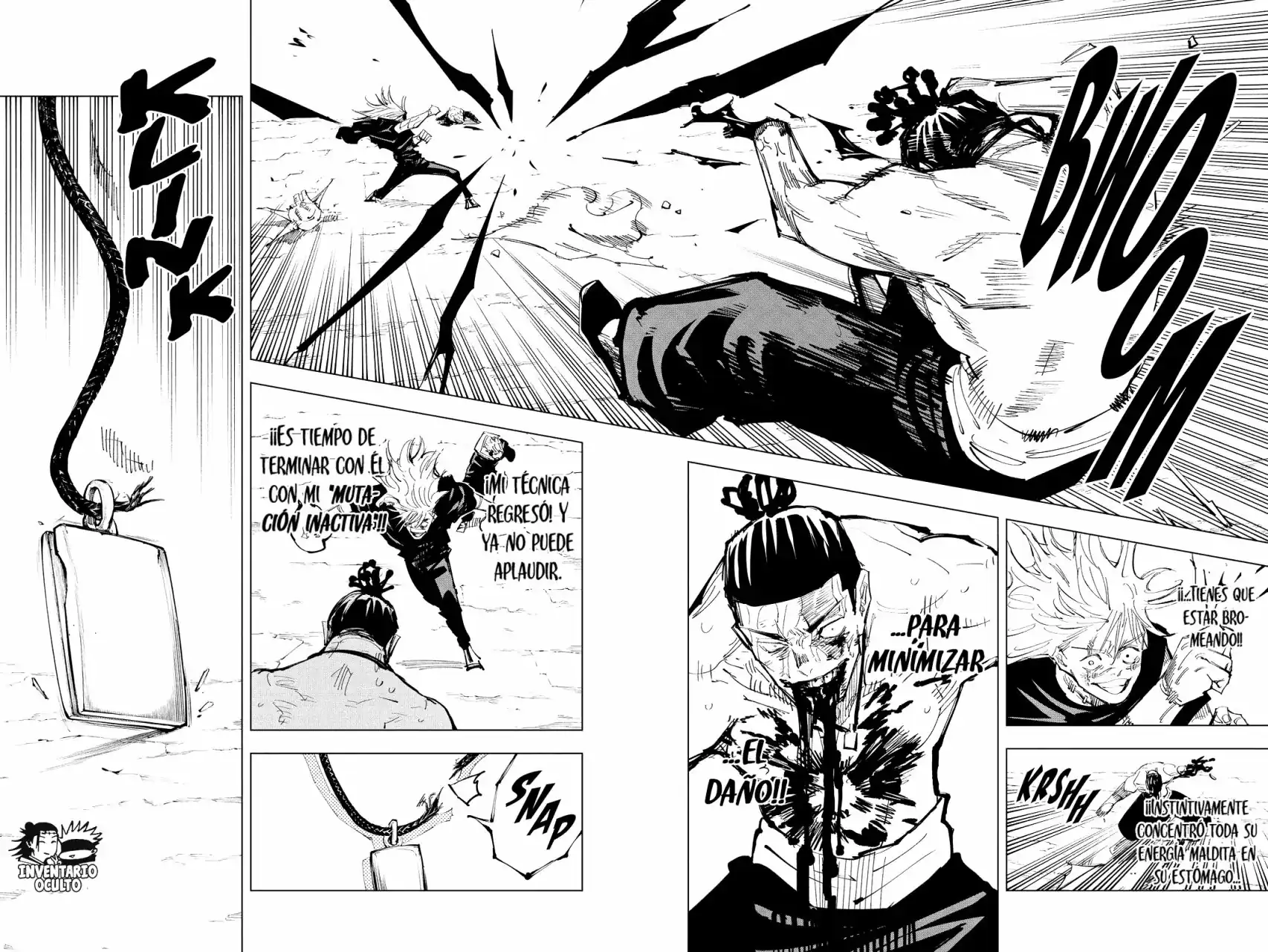 Página 10 — Jujutsu Kaisen Capítulo 130