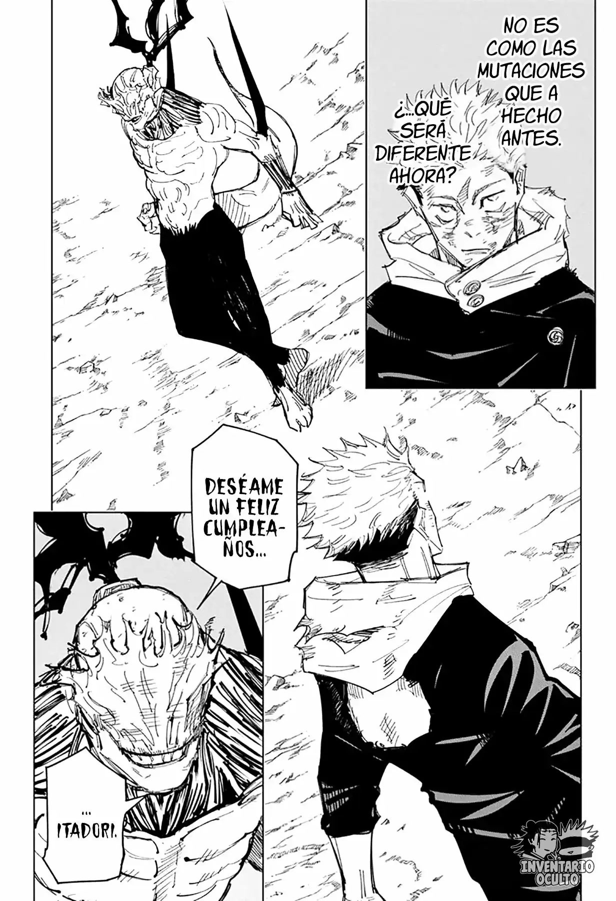Página 4 — Jujutsu Kaisen Capítulo 131