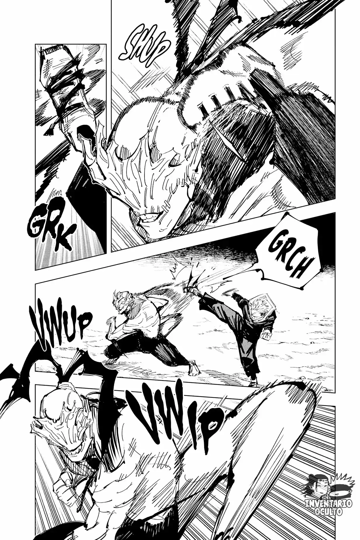 Página 8 — Jujutsu Kaisen Capítulo 131