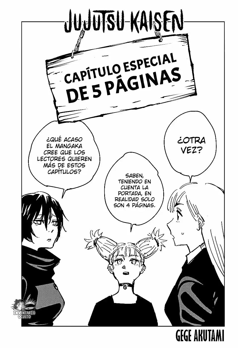 Página 2 — Jujutsu Kaisen Capítulo 132.5