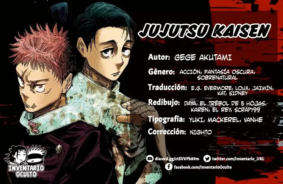 Página 1 — Jujutsu Kaisen Capítulo 133