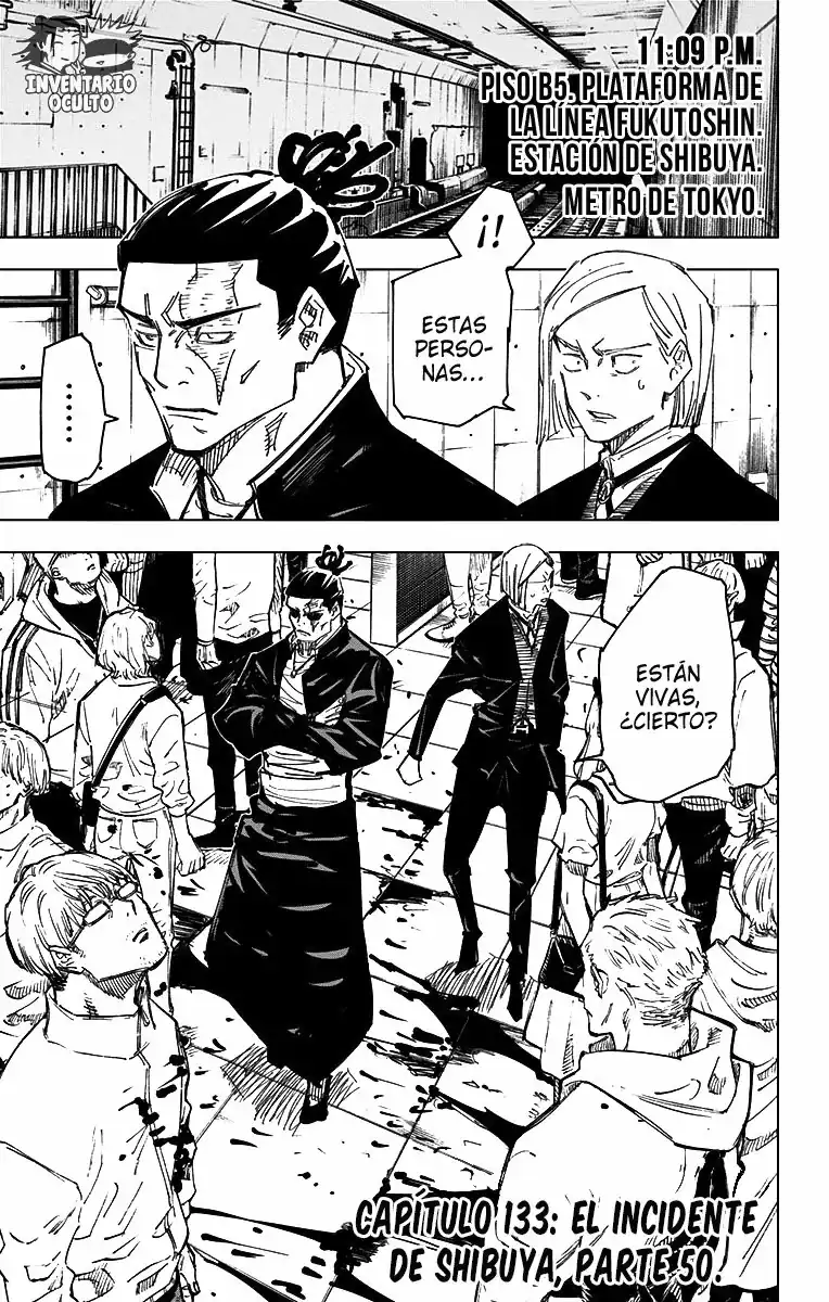 Página 2 — Jujutsu Kaisen Capítulo 133
