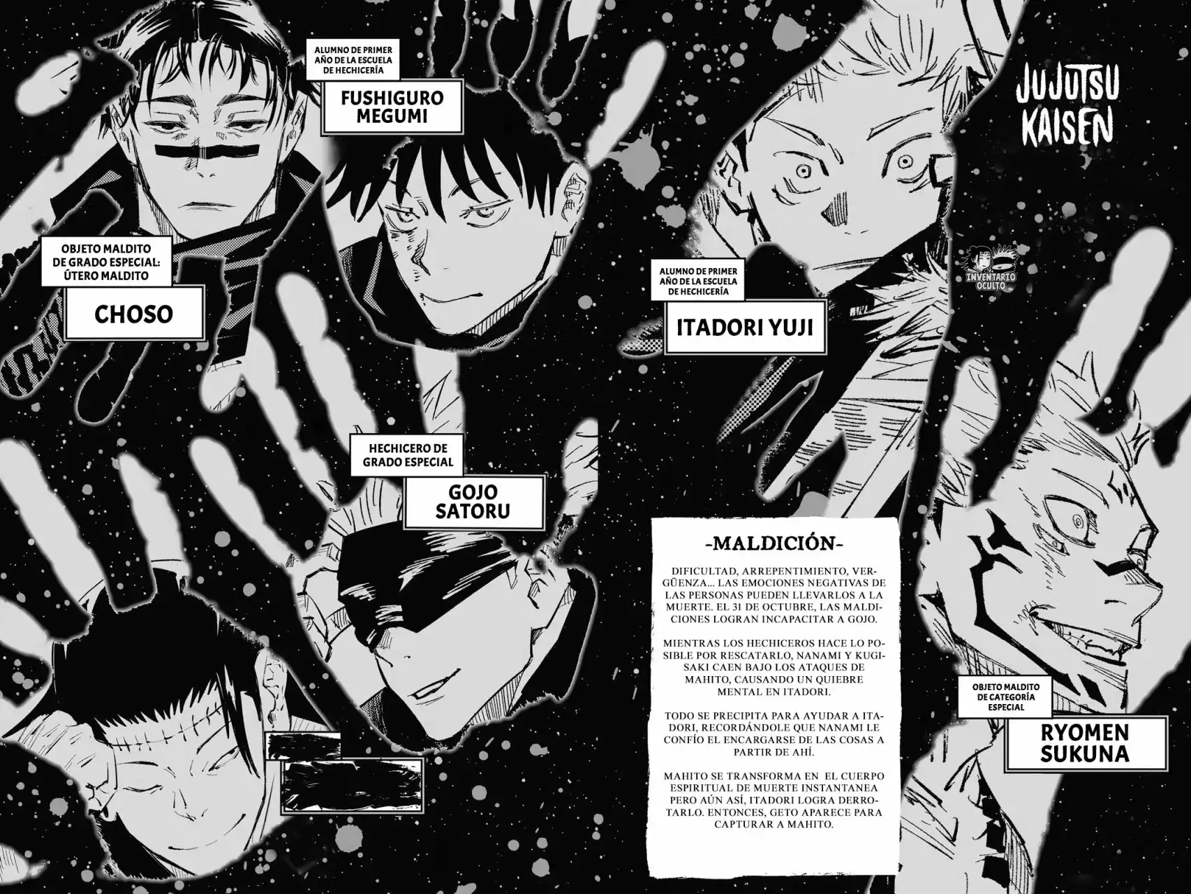 Página 6 — Jujutsu Kaisen Capítulo 134