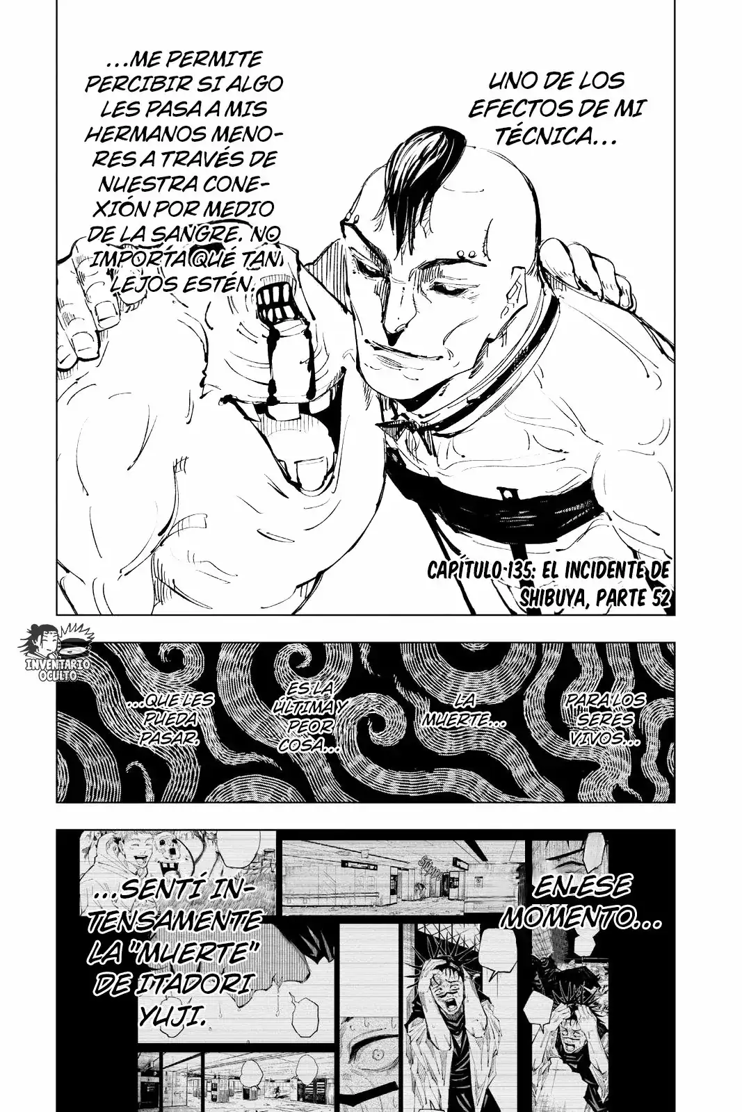 Página 2 — Jujutsu Kaisen Capítulo 135