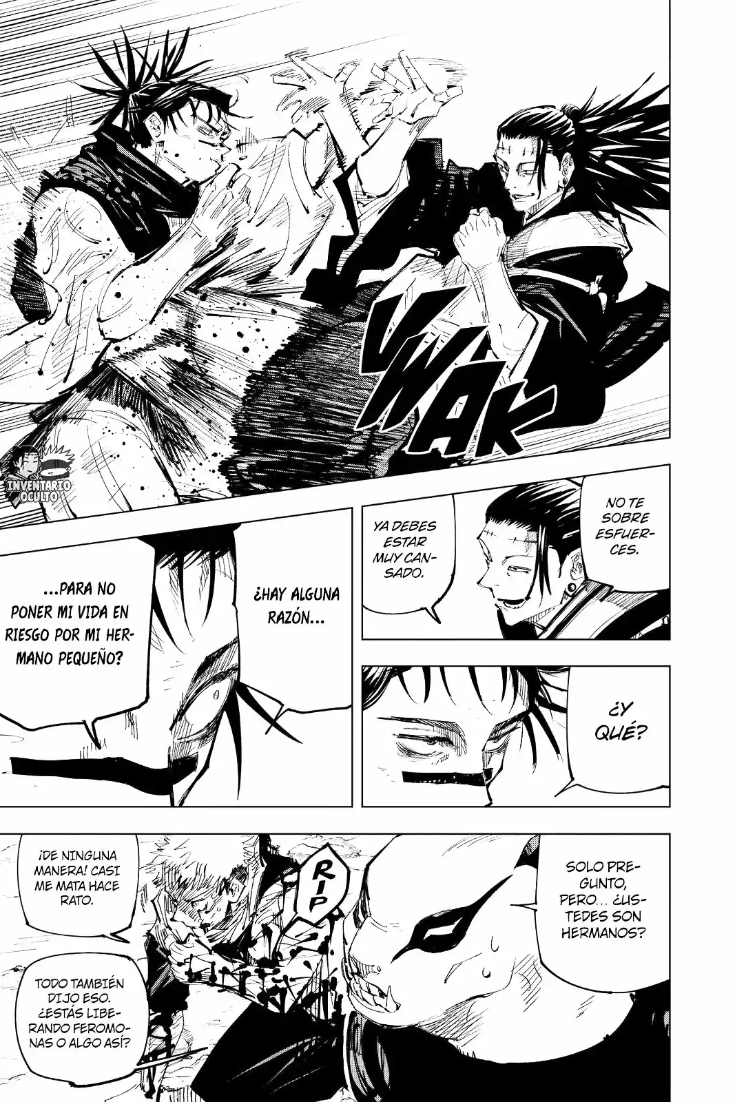 Página 7 — Jujutsu Kaisen Capítulo 135