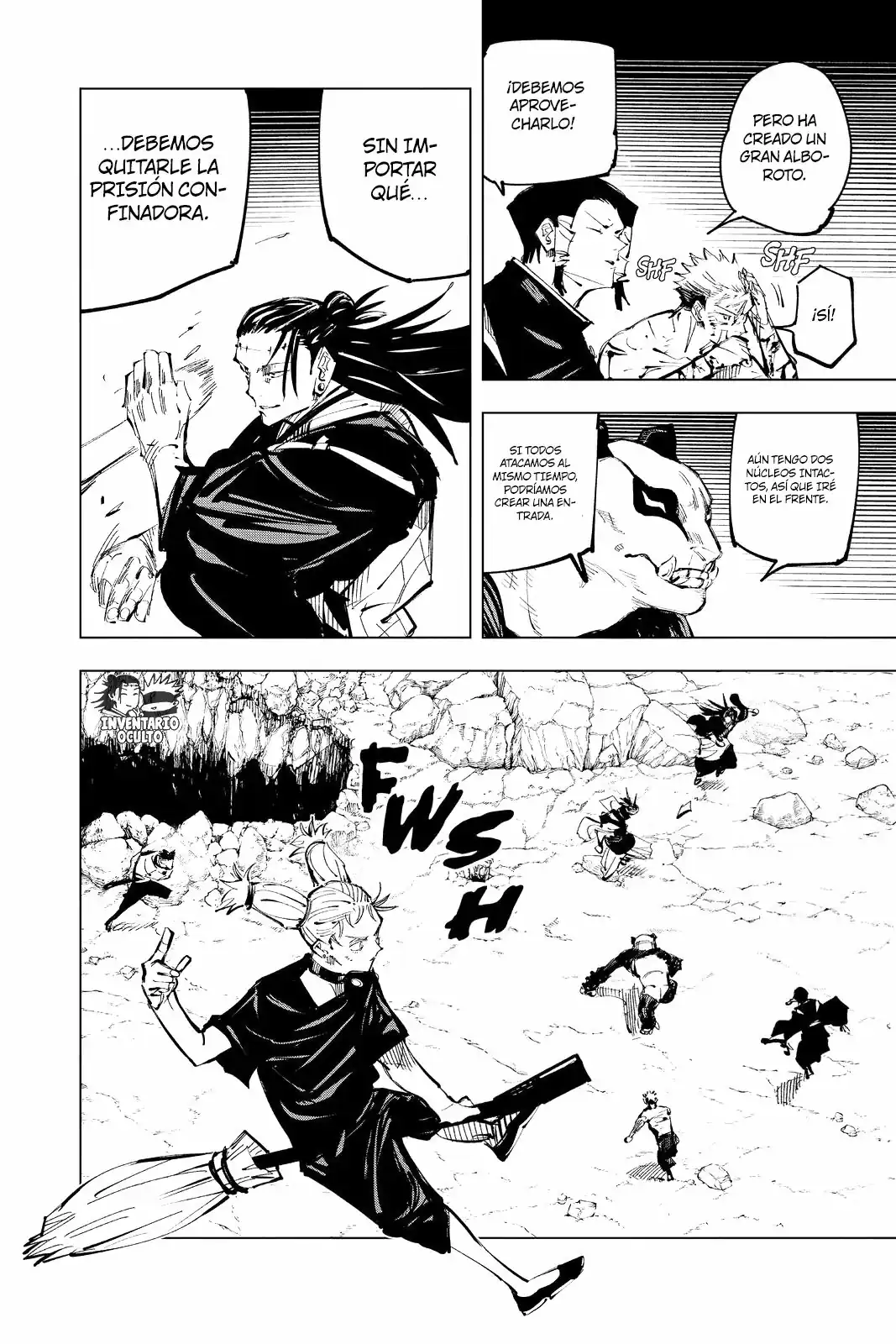 Página 8 — Jujutsu Kaisen Capítulo 135