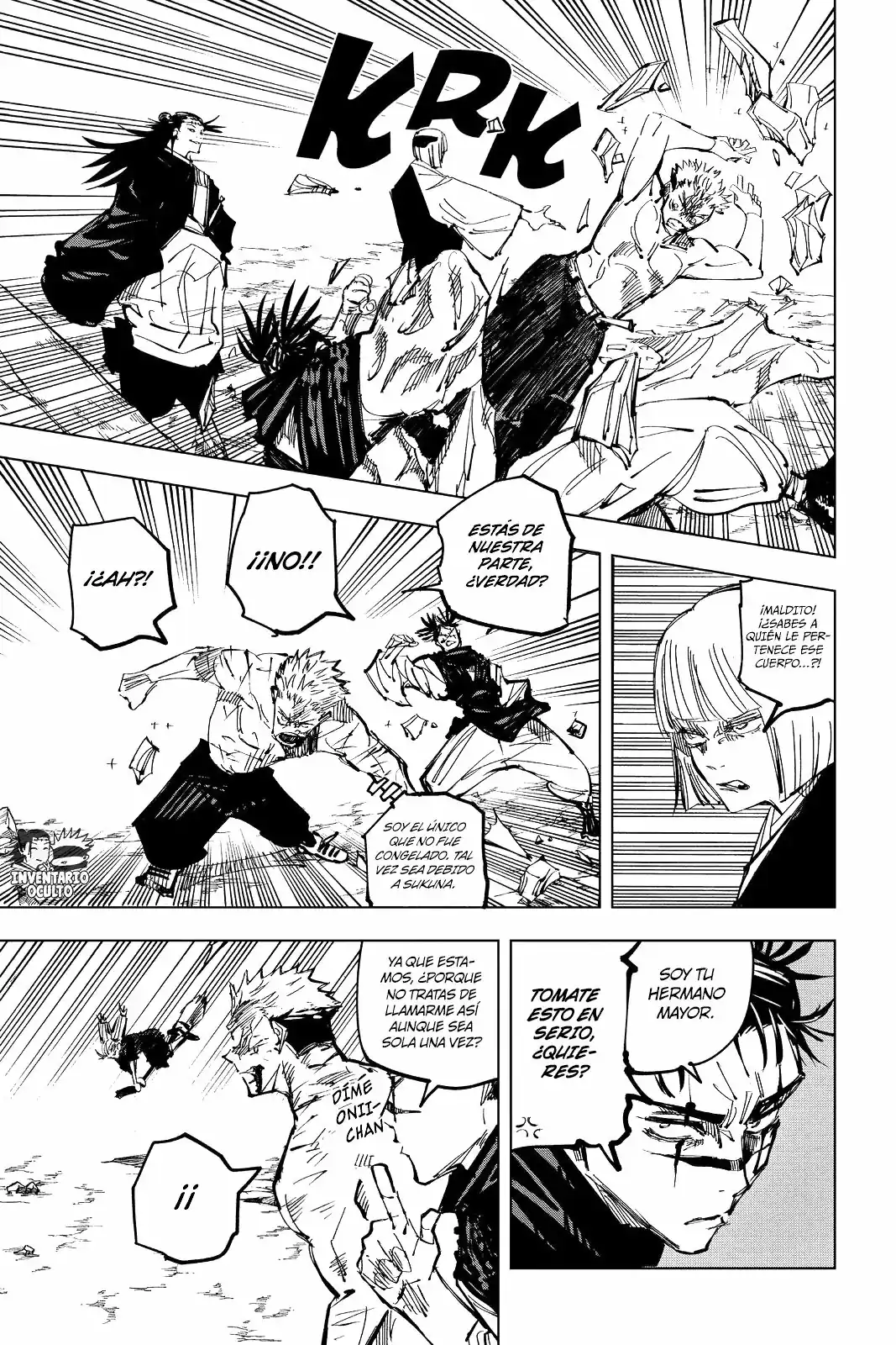 Página 12 — Jujutsu Kaisen Capítulo 135