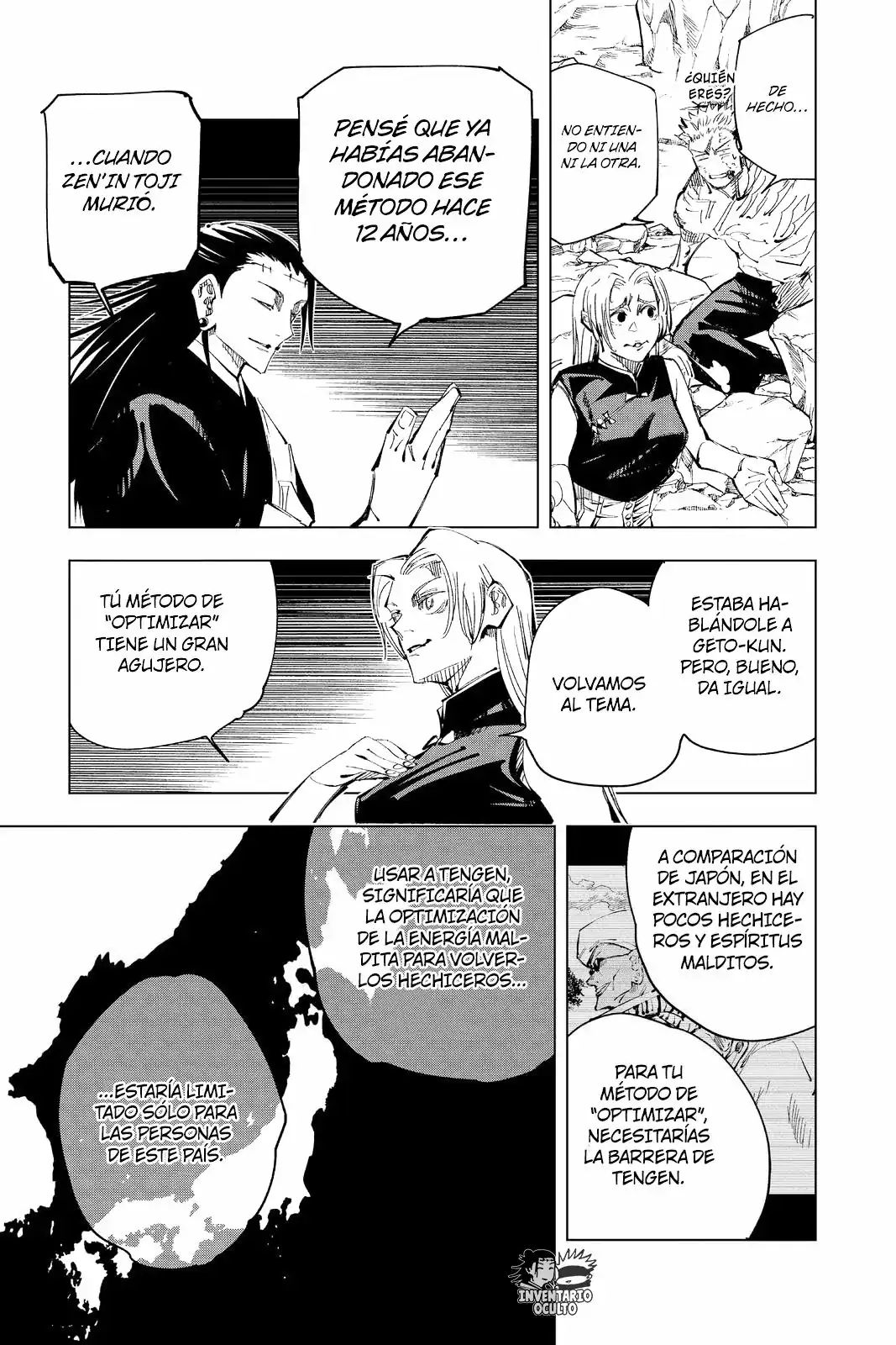Página 4 — Jujutsu Kaisen Capítulo 136