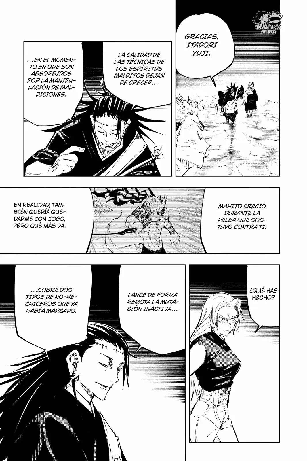 Página 10 — Jujutsu Kaisen Capítulo 136