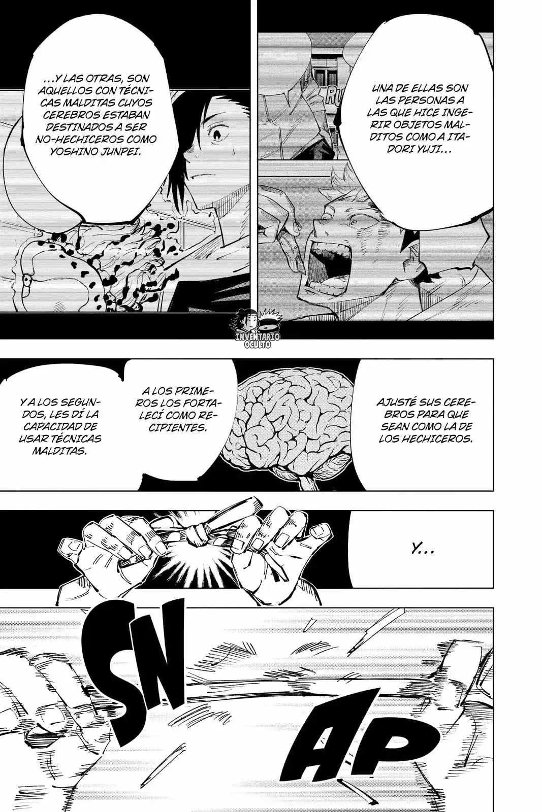 Página 12 — Jujutsu Kaisen Capítulo 136