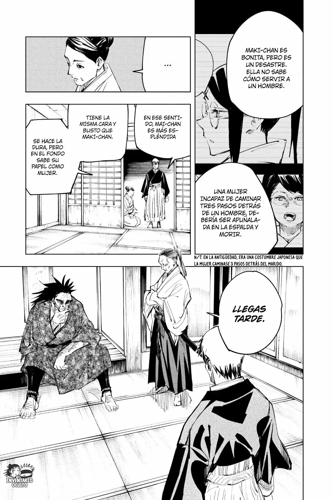 Página 4 — Jujutsu Kaisen Capítulo 138