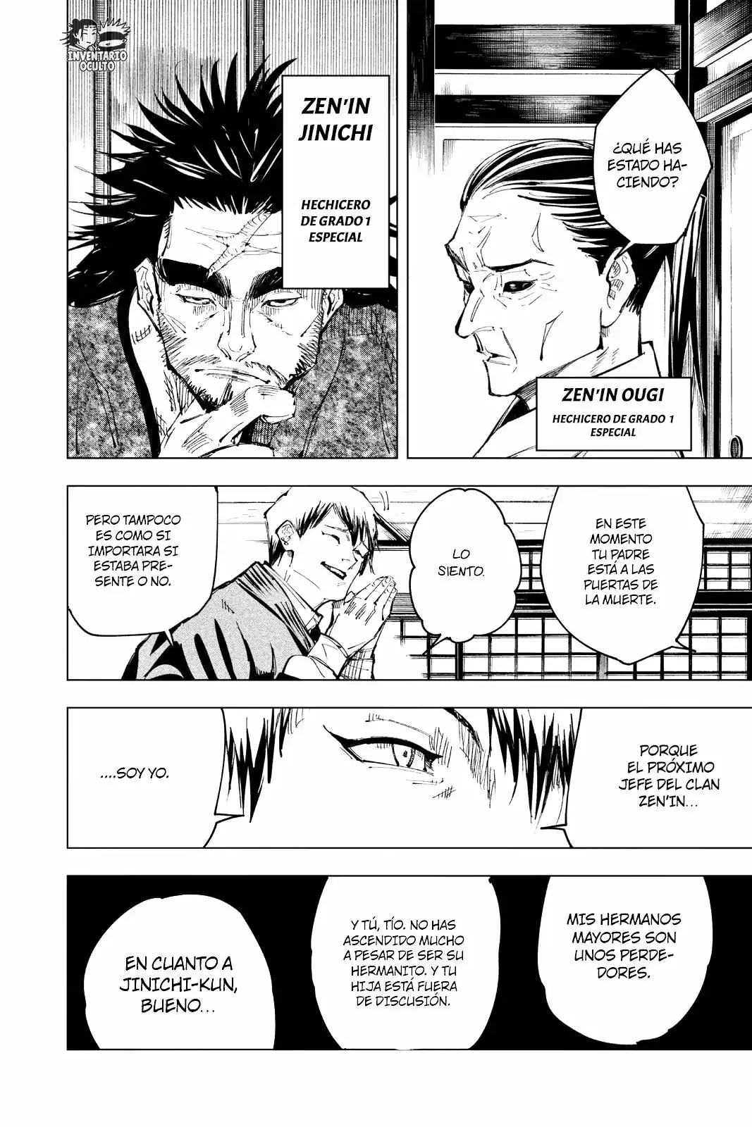 Página 5 — Jujutsu Kaisen Capítulo 138