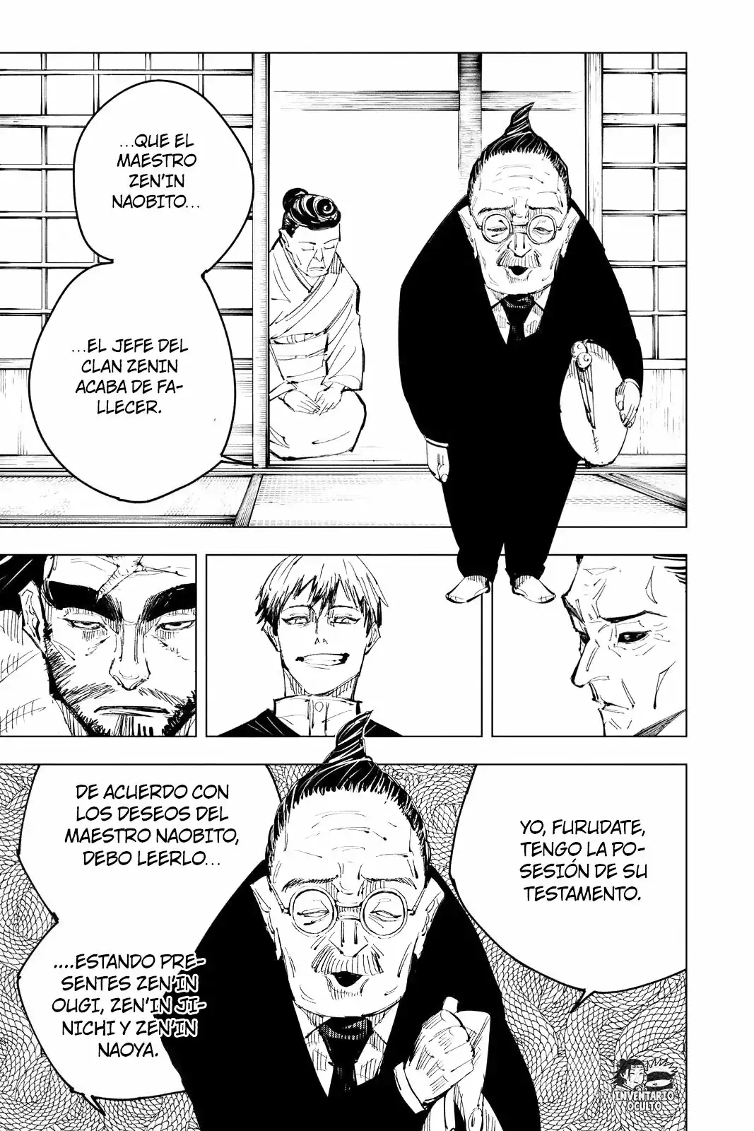 Página 8 — Jujutsu Kaisen Capítulo 138