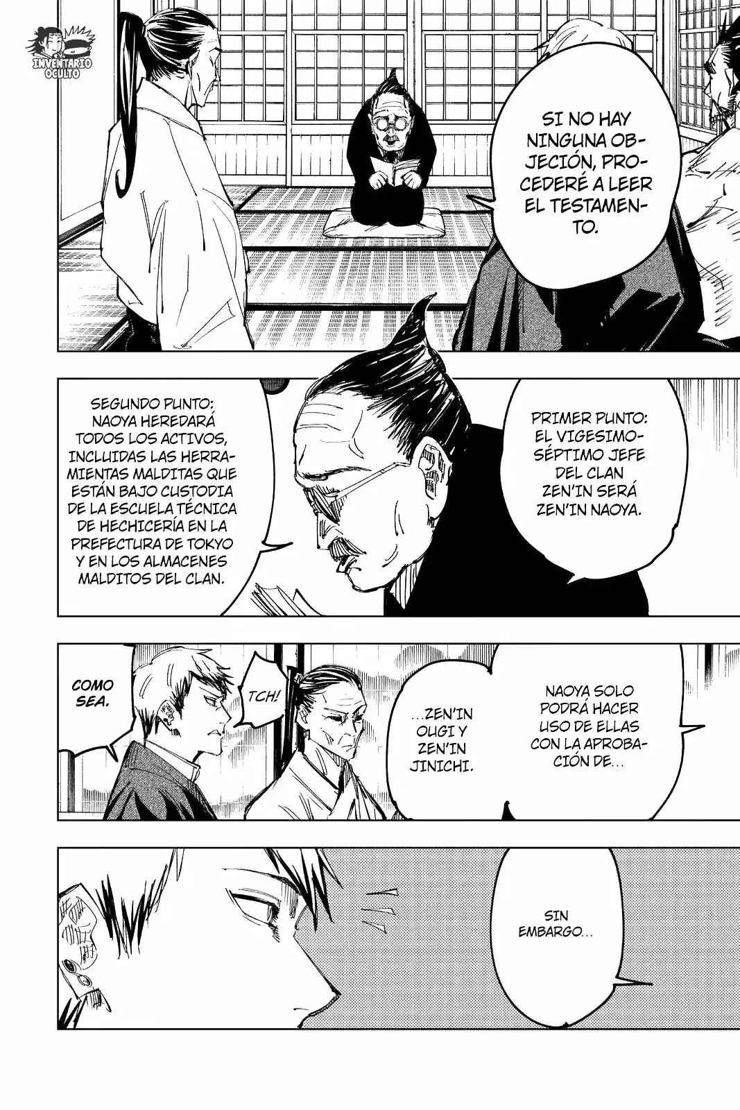 Página 9 — Jujutsu Kaisen Capítulo 138