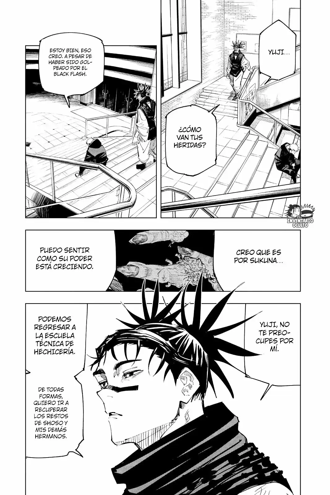 Página 16 — Jujutsu Kaisen Capítulo 138