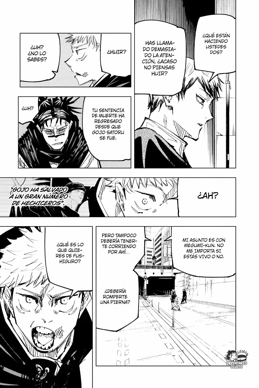 Página 13 — Jujutsu Kaisen Capítulo 139