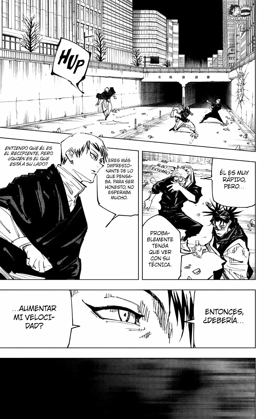 Página 17 — Jujutsu Kaisen Capítulo 139