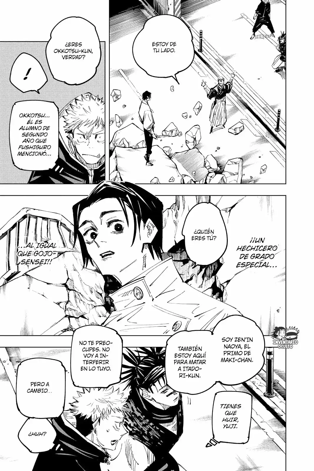 Página 6 — Jujutsu Kaisen Capítulo 140