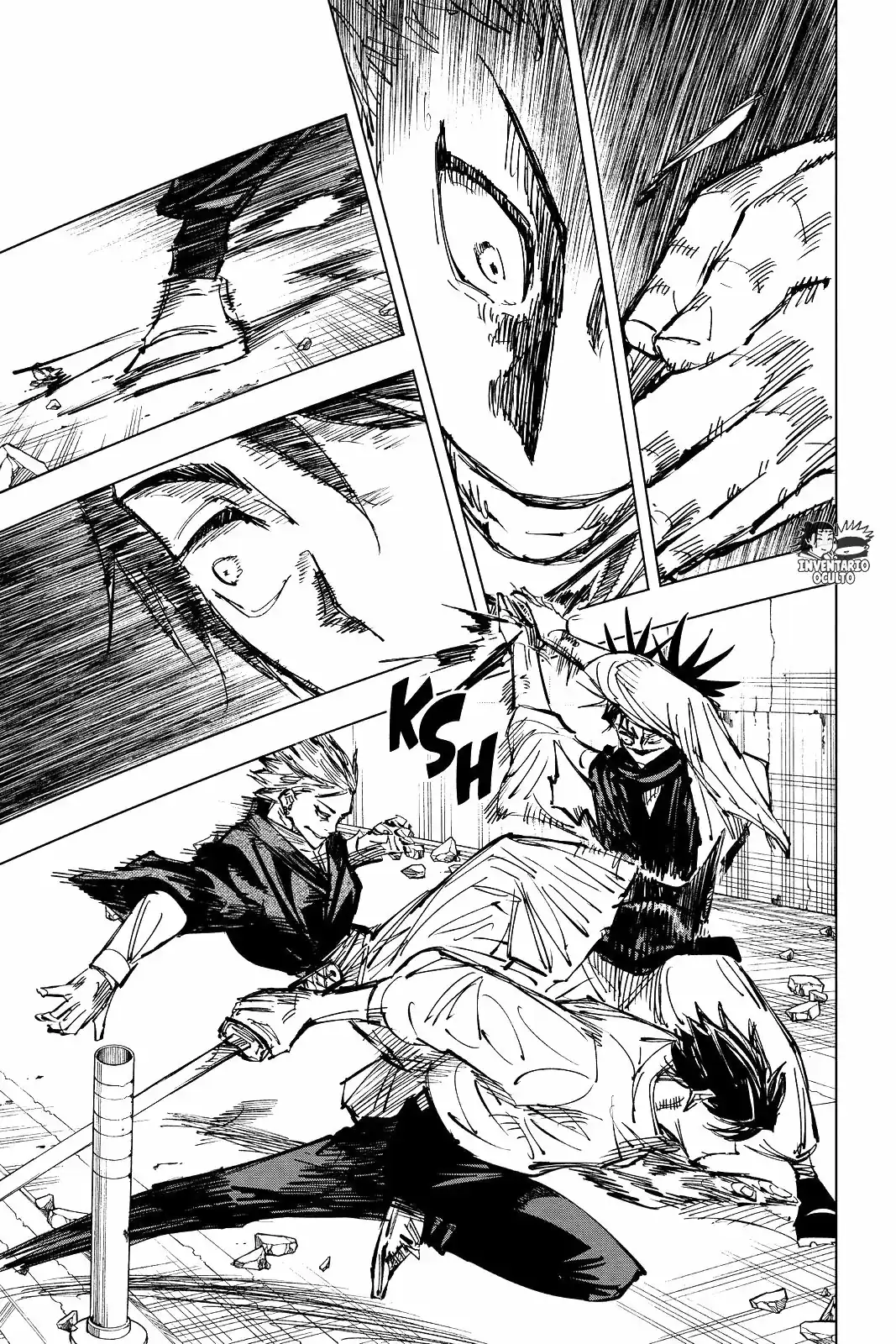 Página 8 — Jujutsu Kaisen Capítulo 140