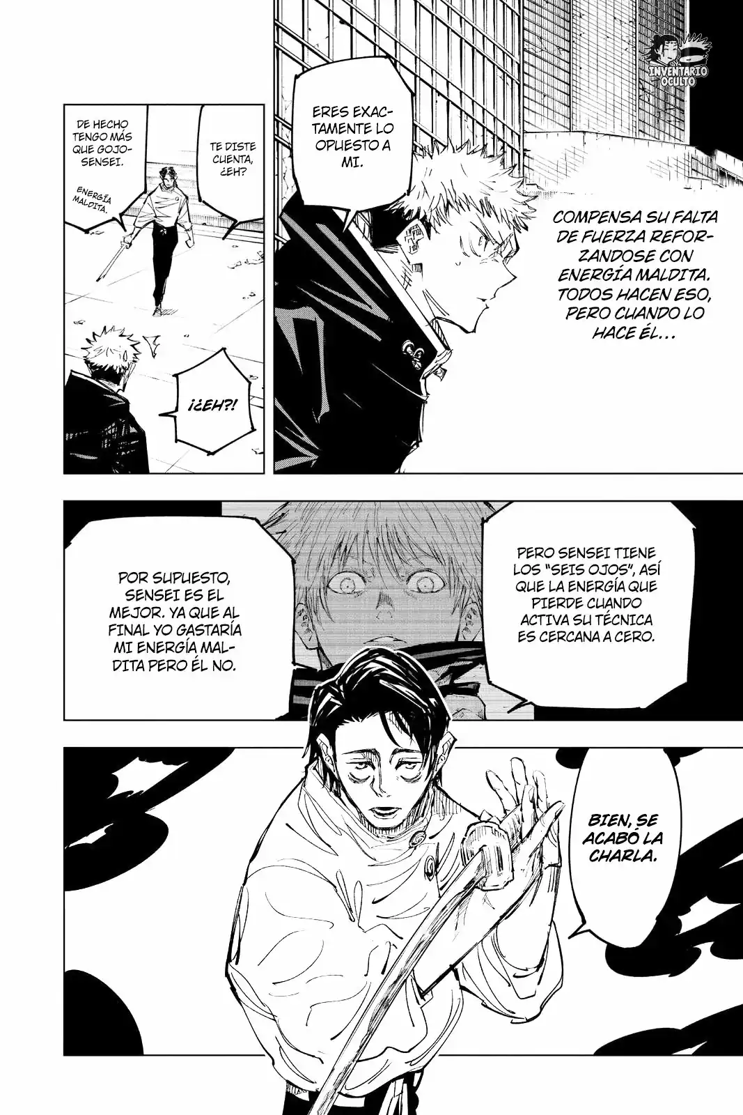 Página 17 — Jujutsu Kaisen Capítulo 140