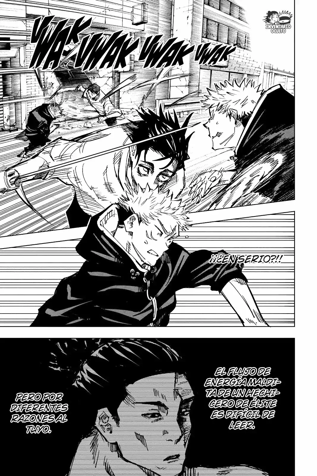 Página 18 — Jujutsu Kaisen Capítulo 140