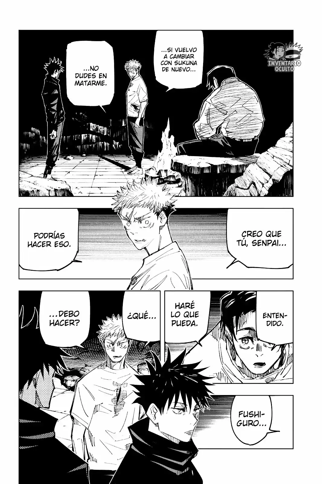 Página 4 — Jujutsu Kaisen Capítulo 144