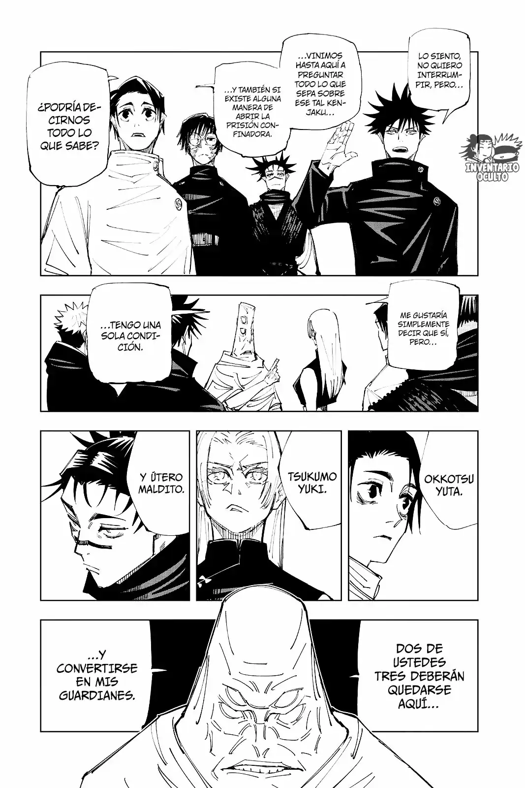 Página 4 — Jujutsu Kaisen Capítulo 145
