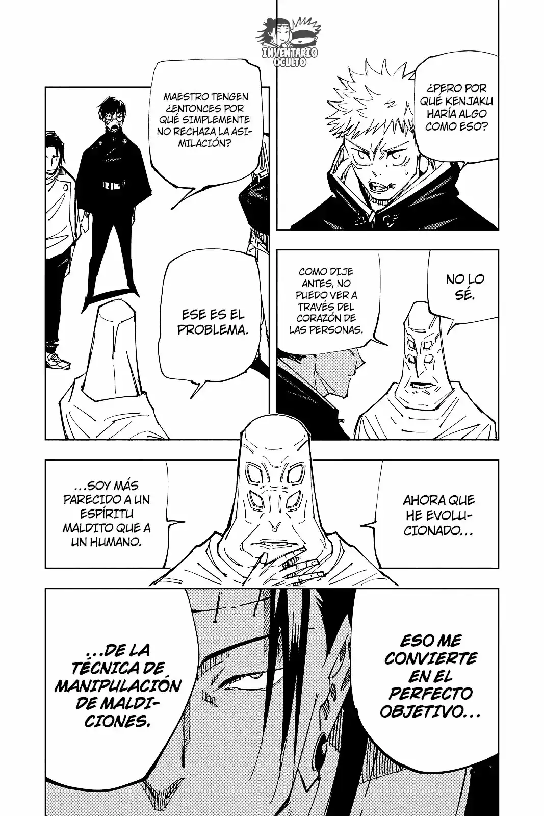 Página 8 — Jujutsu Kaisen Capítulo 145