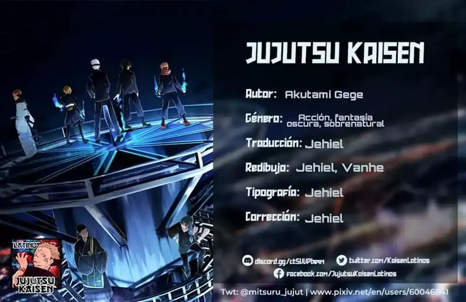Página 1 — Jujutsu Kaisen Capítulo 155