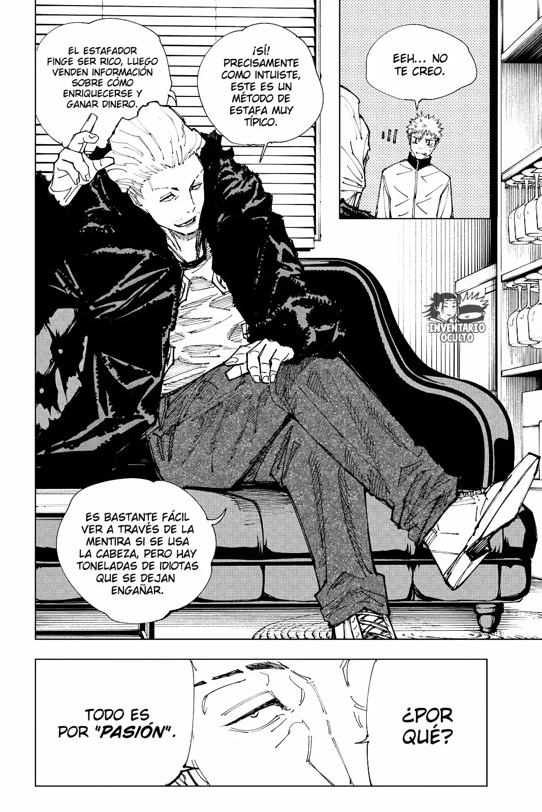 Página 3 — Jujutsu Kaisen Capítulo 155