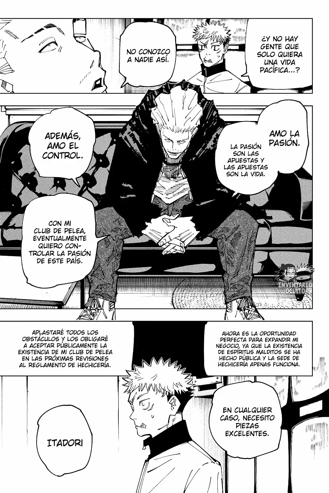 Página 6 — Jujutsu Kaisen Capítulo 155