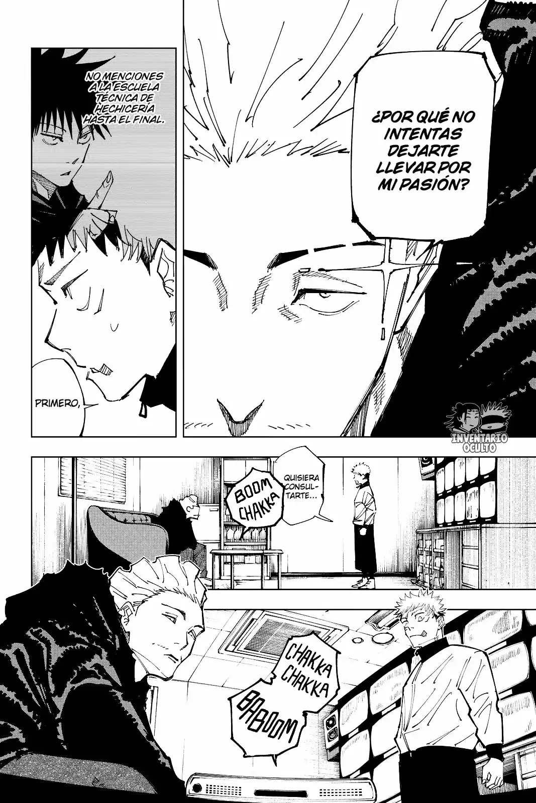 Página 7 — Jujutsu Kaisen Capítulo 155