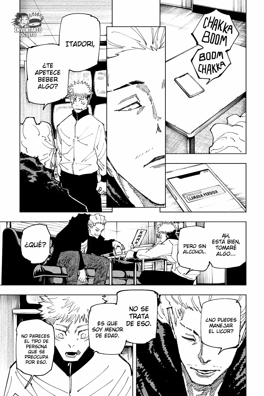 Página 8 — Jujutsu Kaisen Capítulo 155