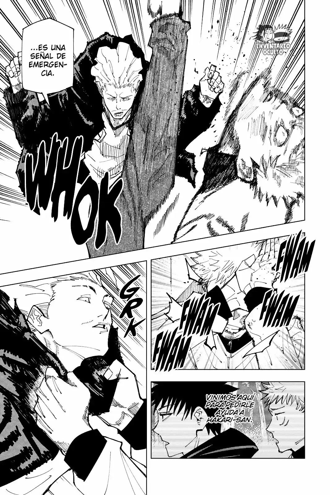 Página 14 — Jujutsu Kaisen Capítulo 155