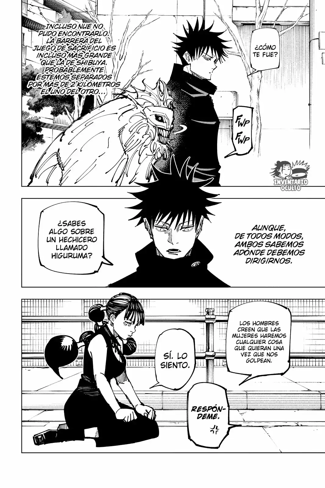 Página 16 — Jujutsu Kaisen Capítulo 161