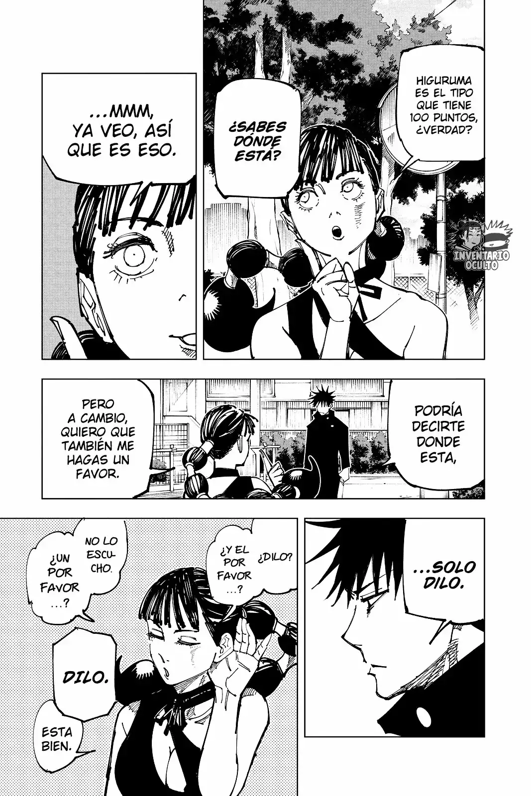 Página 17 — Jujutsu Kaisen Capítulo 161