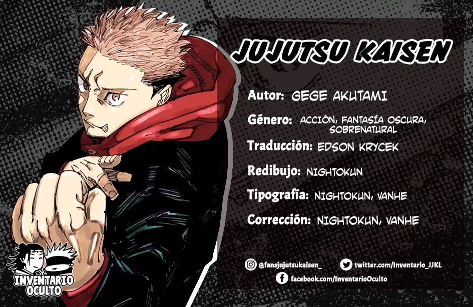 Página 1 — Jujutsu Kaisen Capítulo 162