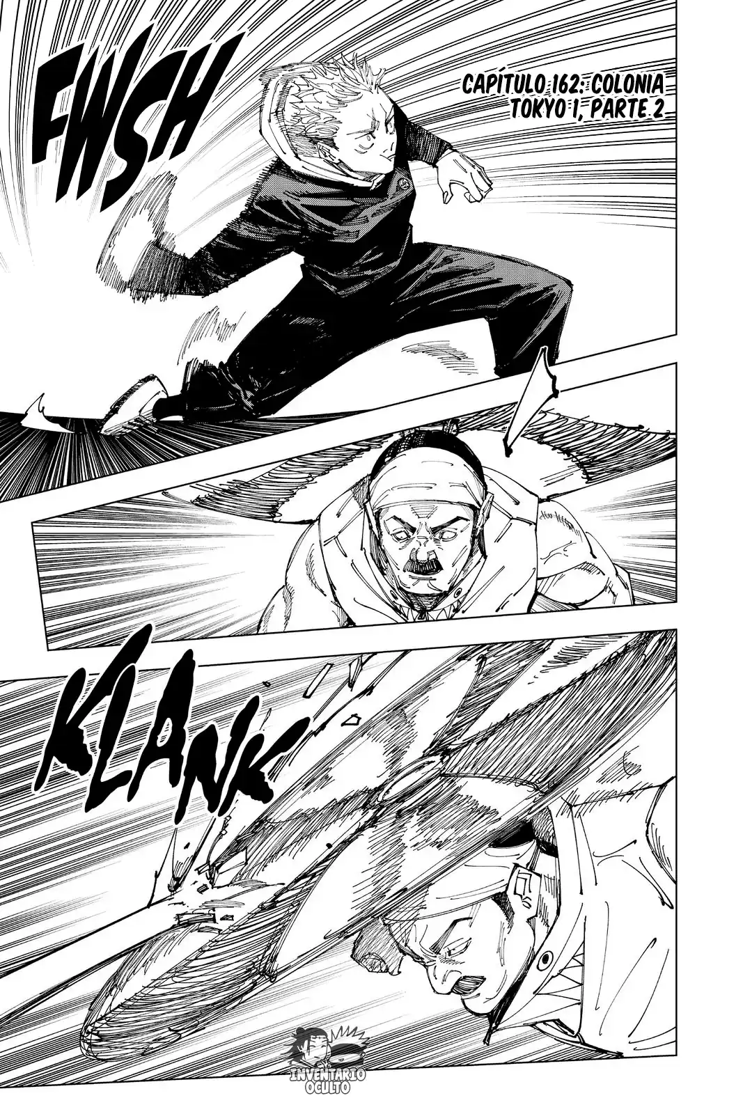 Página 8 — Jujutsu Kaisen Capítulo 162