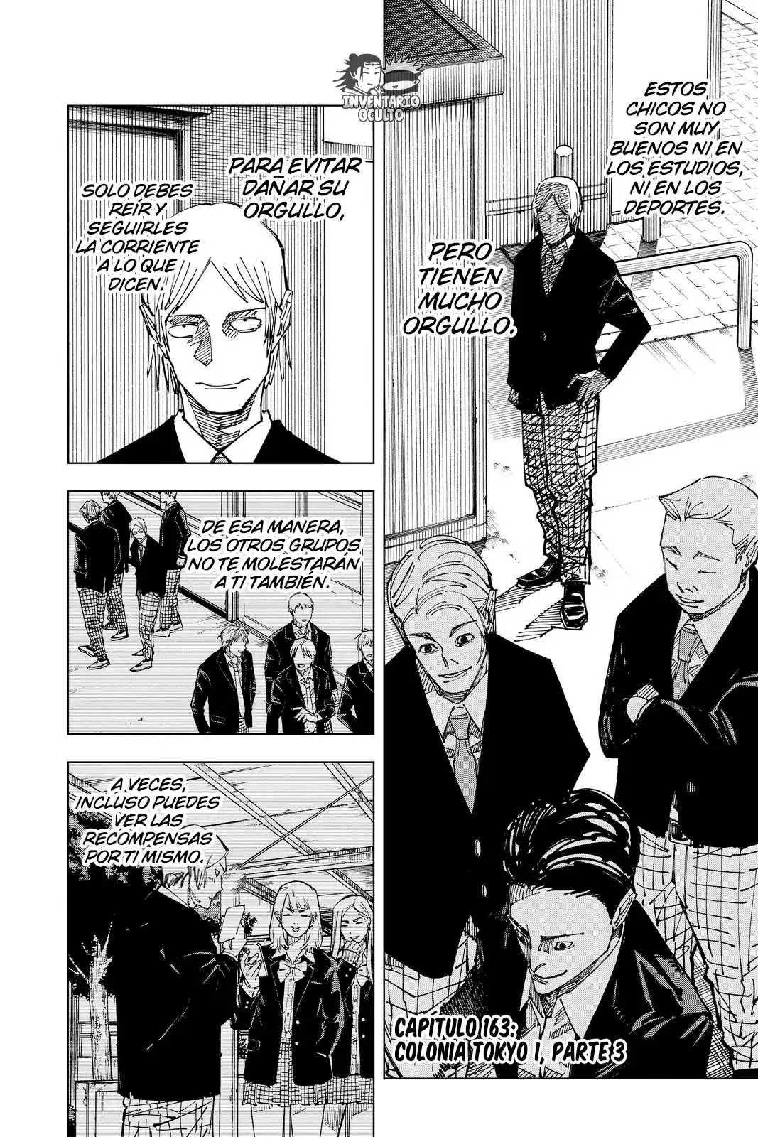 Página 3 — Jujutsu Kaisen Capítulo 163