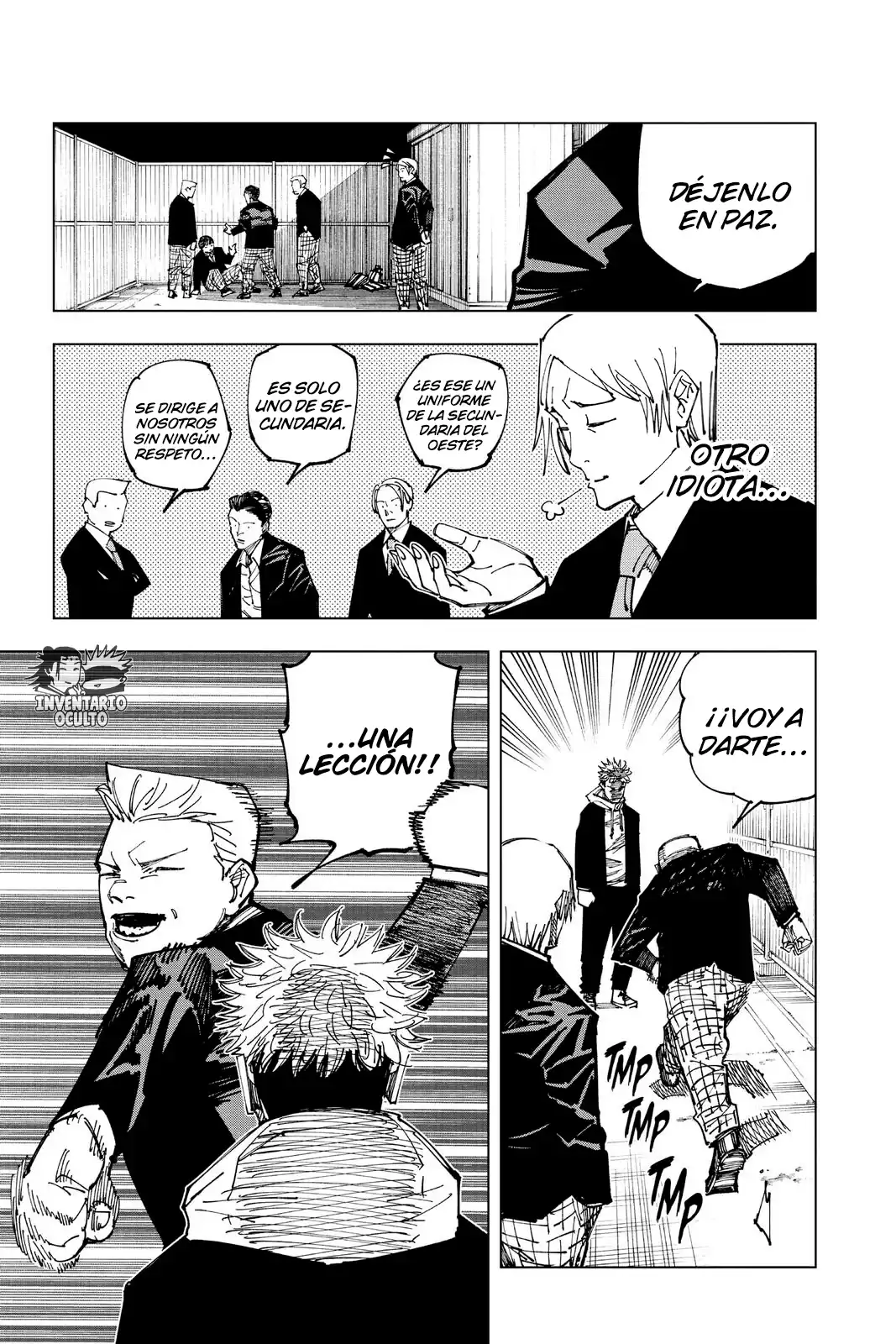 Página 4 — Jujutsu Kaisen Capítulo 163
