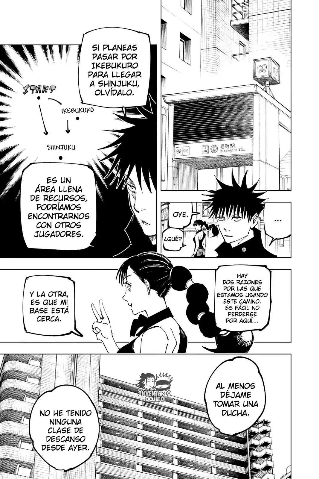 Página 8 — Jujutsu Kaisen Capítulo 163