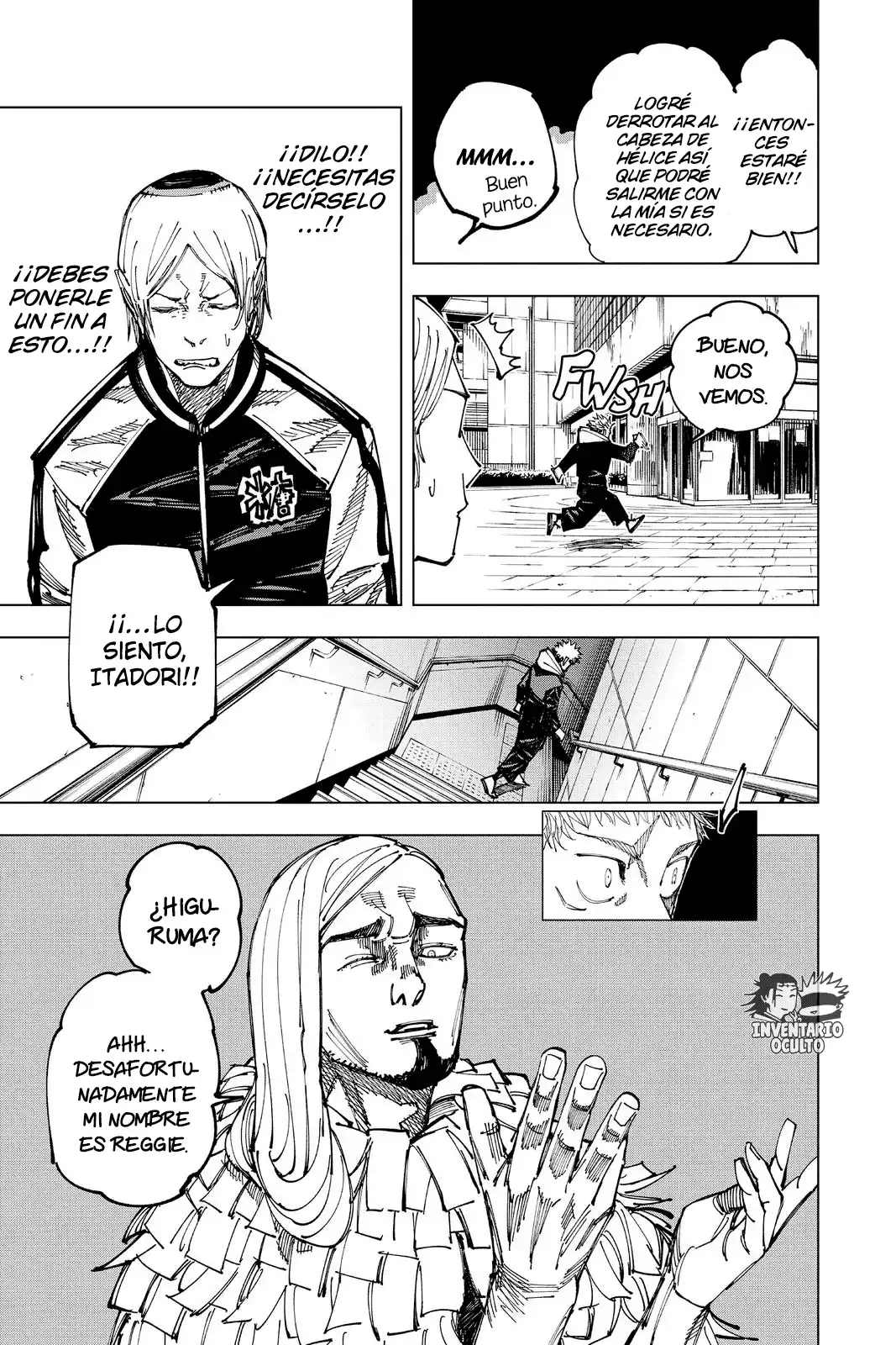 Página 10 — Jujutsu Kaisen Capítulo 163