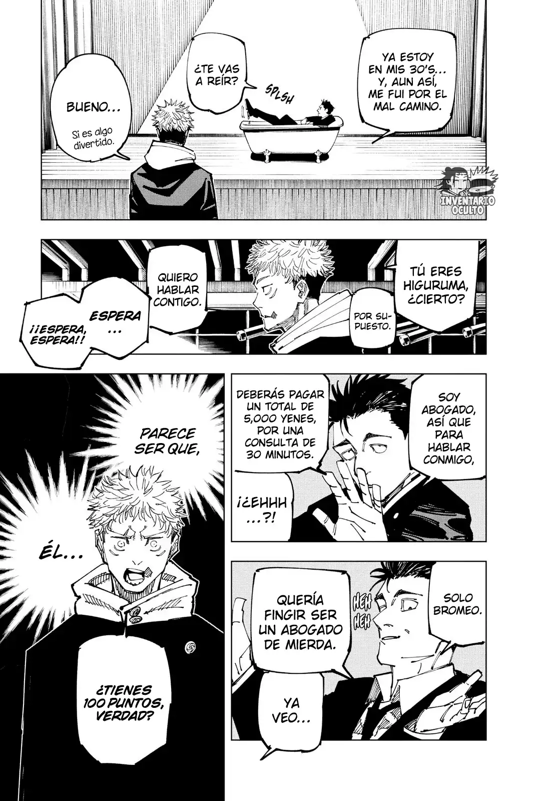Página 15 — Jujutsu Kaisen Capítulo 163